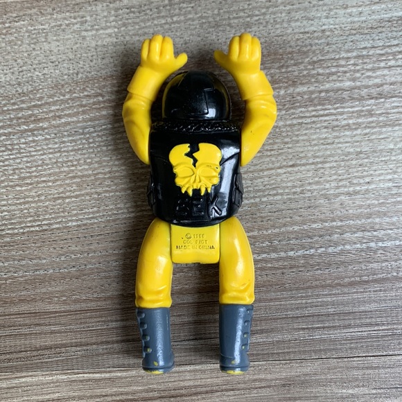 Real Ghostbusters EEK Motorcycle Driver Action Figure Kenner 1988 1980s Toy - Picture 3 of 9